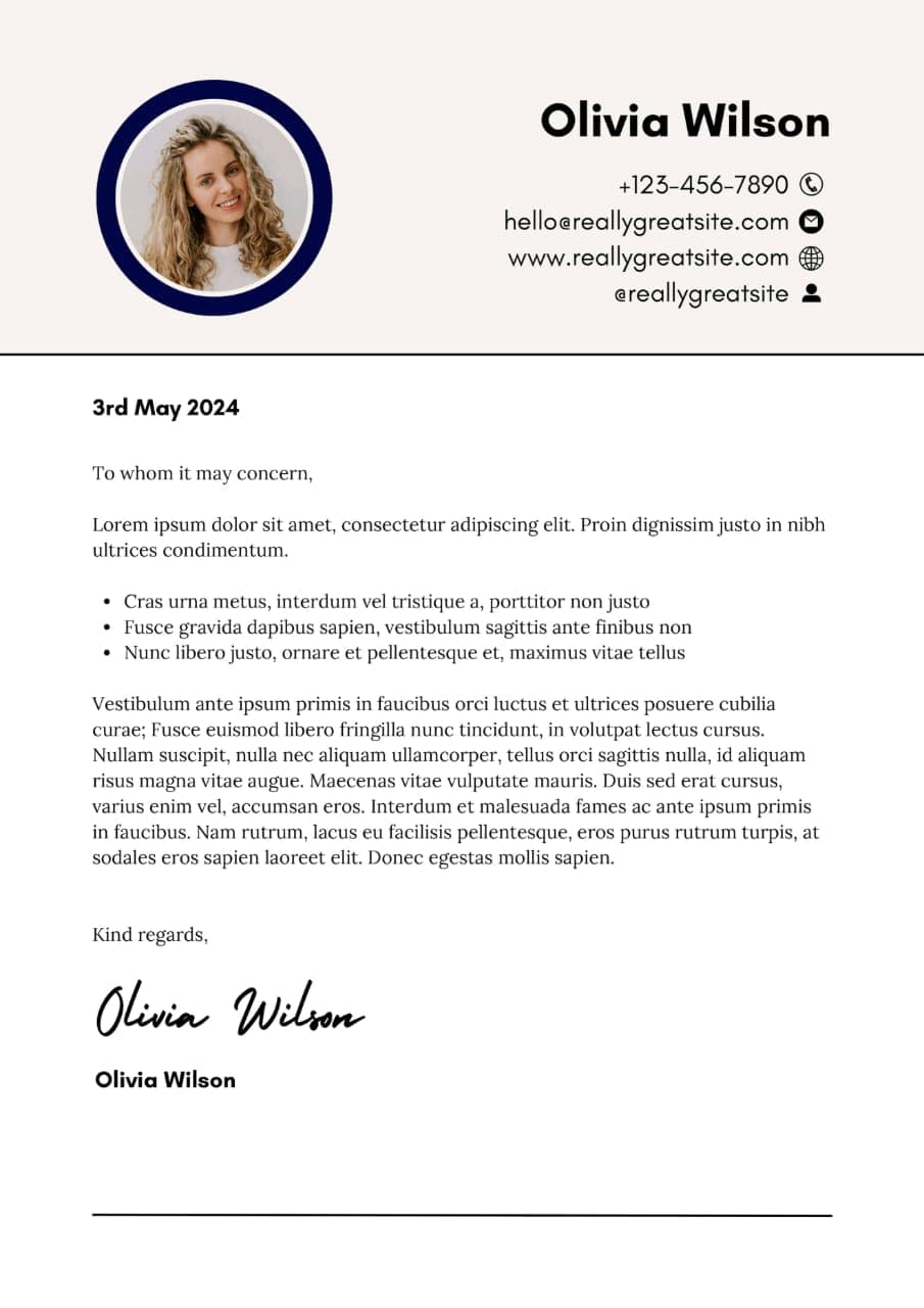 AI Resume Cover Letter Builder Online Sample
