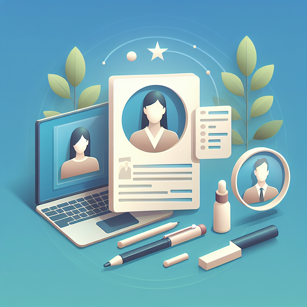 Generate a visually appealing, high-quality image related to the topic of 'Resume Writing'. Emphasize the modern, clean, and minimalistic style, using bright, clear lighting and soft shadows. Design it with smooth gradients for a realistic touch. Ensure that there are no text, watermarks, people's faces, or logos in the image. The final creation should be suitable for an English blog post.