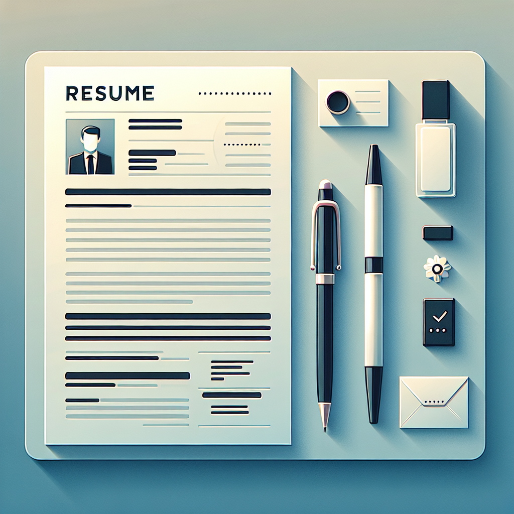 Generate a modern, clean, and minimalistic illustration suitable for a professional blog post on the topic of 'Resume Writing'. The image should employ bright, clear lighting, soft gradients, and subtle shadows to create a realistic and visually appealing setting. There should be no text, watermarks, human faces or logos included. This image could potentially feature a neatly organized desk with a well-crafted resume on top, alongside a sleek pen, giving an impression of meticulousness and precision that goes into crafting a perfect resume. Remember, the image should complement the aesthetic of an English blog post.