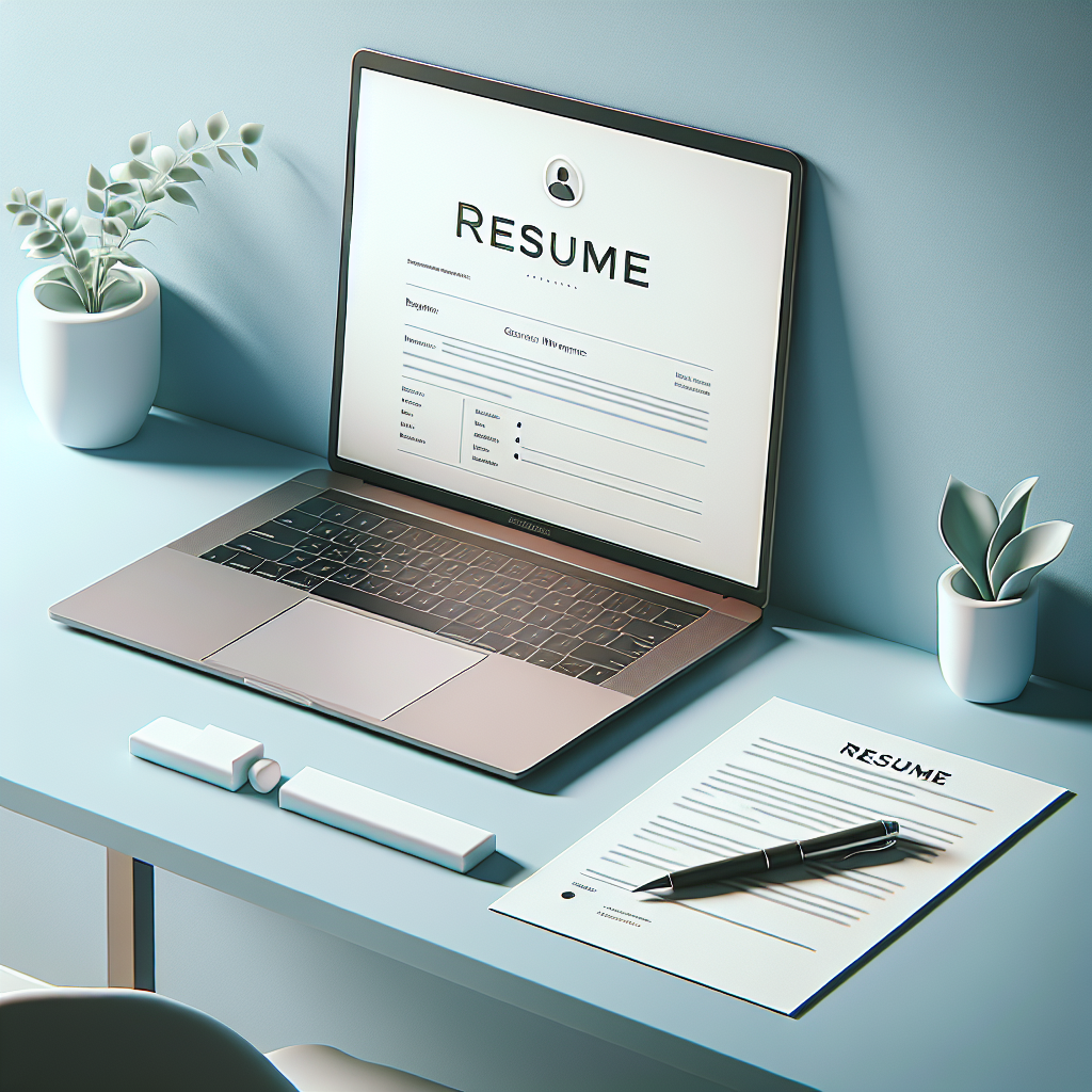 Illustration of AI Resume Writing: Stunning Secrets for Effortless Success
