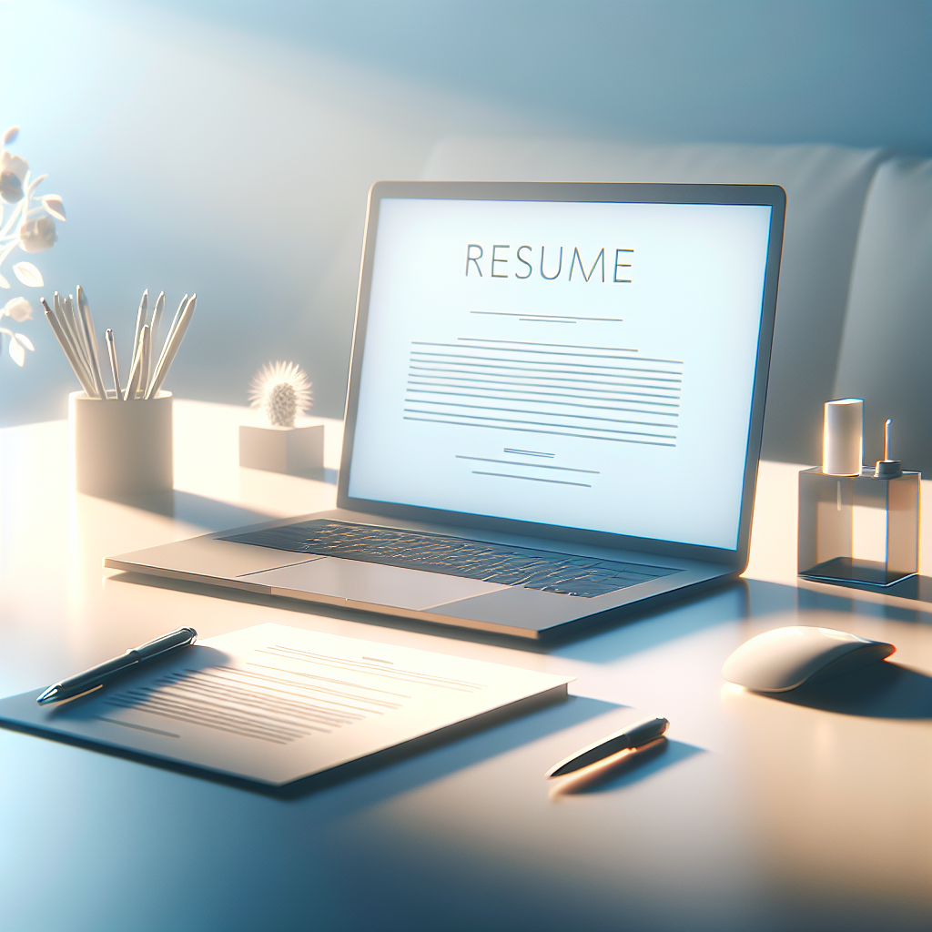 Illustration of Best Resume Templates for Tech Jobs: Stunning, Effortless Picks