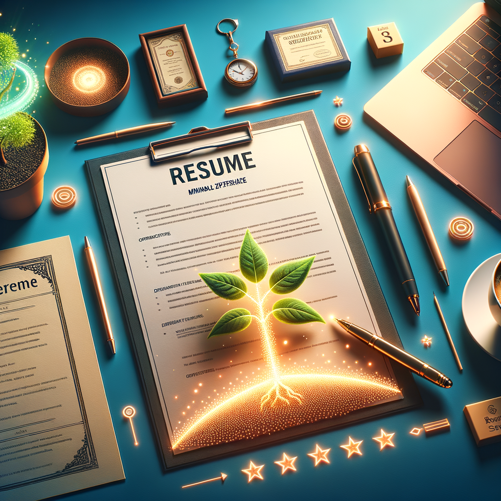 Illustration of Build a Strong Resume With Little Experience: Best Tips