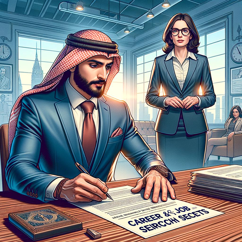 Illustration of Career & Job Search Tips: Stunning Secrets for Best Results