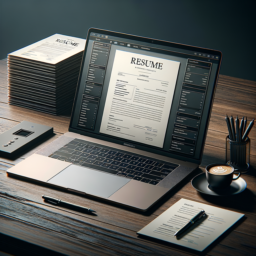 Illustration of Modern Professional Resume: Stunning Guide to the Best Format