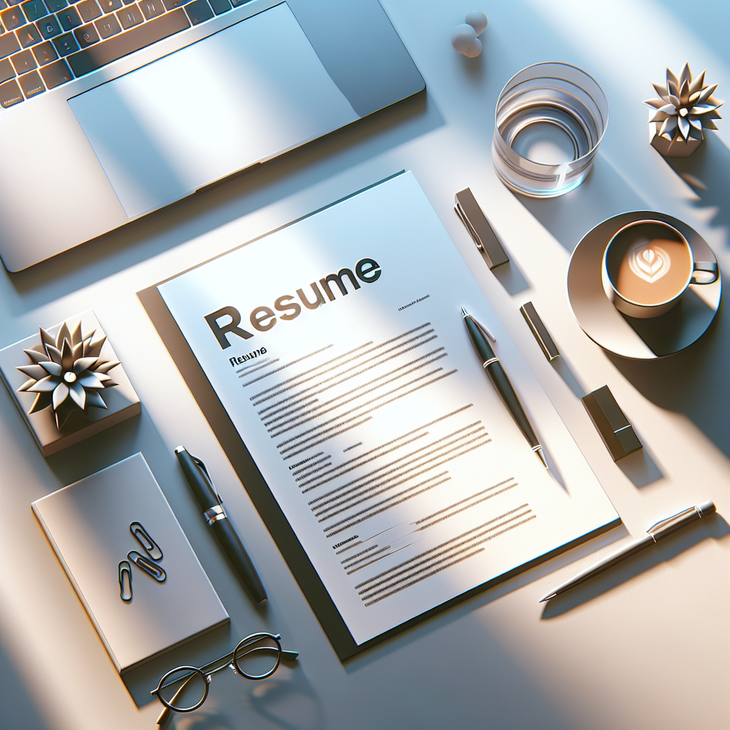 Illustration of Resume Trends 2025: Stunning Updates Recruiters Love