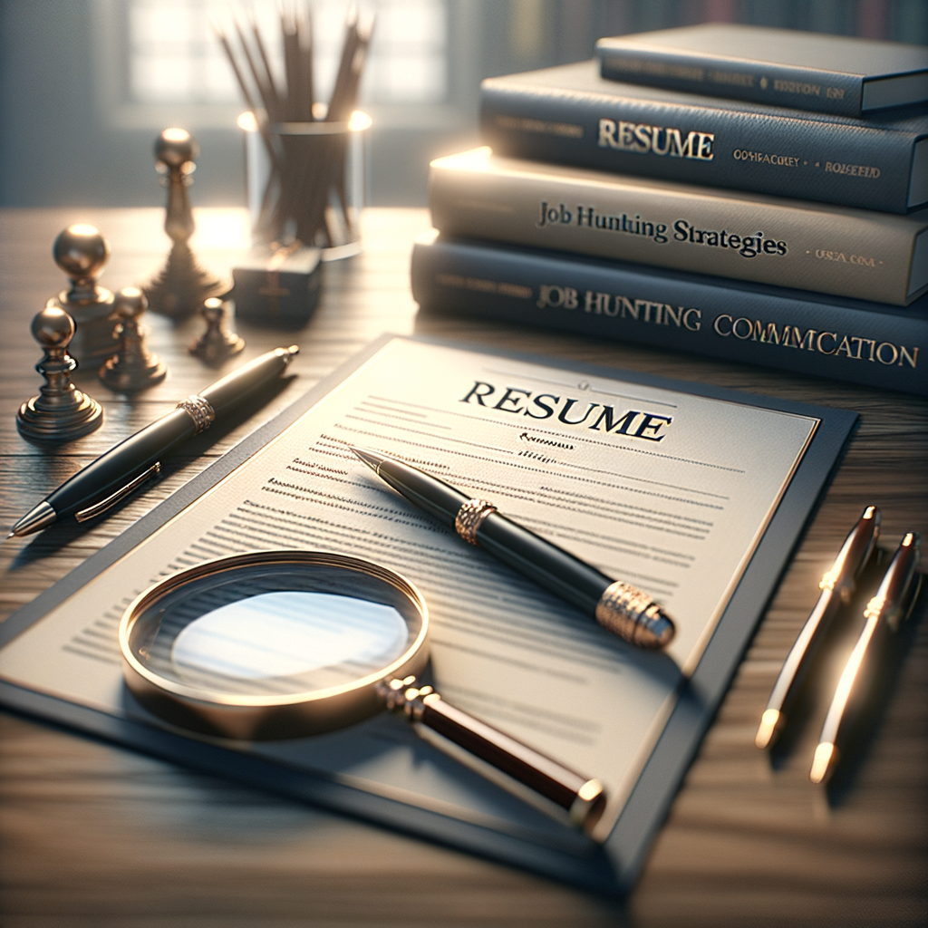 Illustration of Resume Writing & Optimization: Stunning, Effortless Results