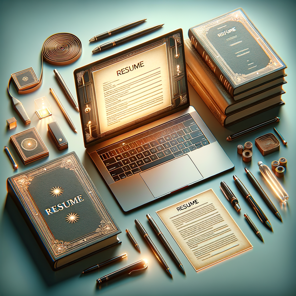 Illustration of Resume Writing & Optimization: Stunning, Effortless Results